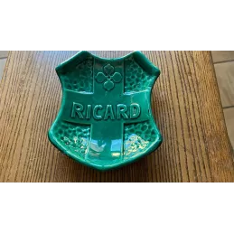 CENDRIER RICARD VERT  14CM X10.50CM