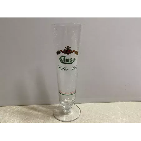 1 VERRE CLUSS KELLER PILS 30CL HT 23CM