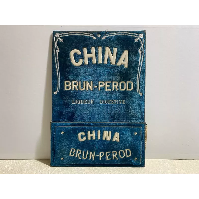 PORTE COURIER  CHINA BRUN-PEROT  36.50CM X25CM