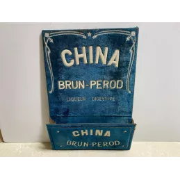 PORTE COURIER  CHINA BRUN-PEROT  36.50CM X25CM