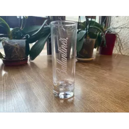6 VERRES BALLANTINE'S 22CL HT 15.20CM