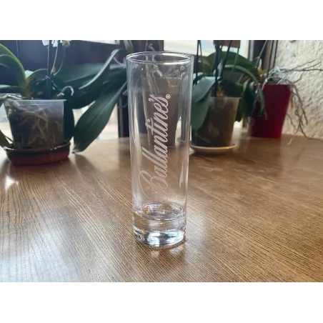 6 VERRES BALLANTINE'S 22CL HT 15.20CM