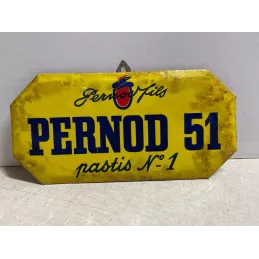 GLASSOID  PERNOD 51 19.50CM X9.50CM