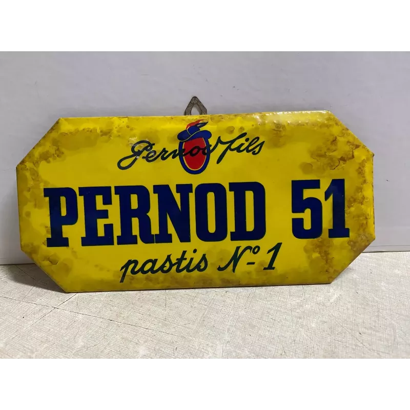 GLASSOID  PERNOD 51 19.50CM X9.50CM