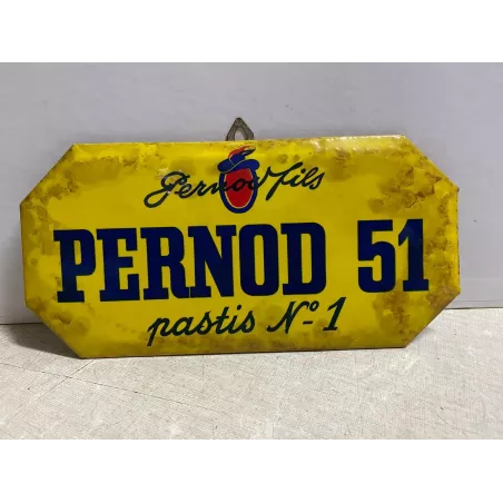 GLASSOID  PERNOD 51 19.50CM X9.50CM