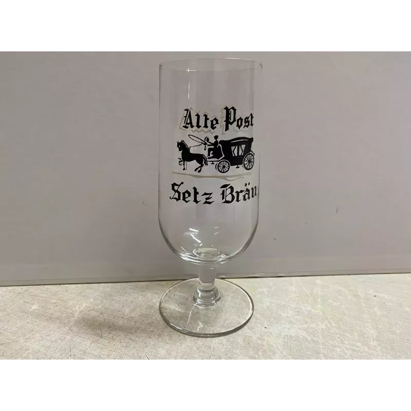 1 VERRE SETZ-BRAU 25CL HT 16CM