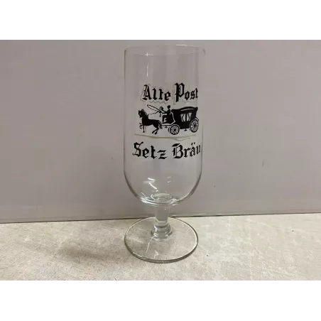 1 VERRE SETZ-BRAU 25CL HT 16CM