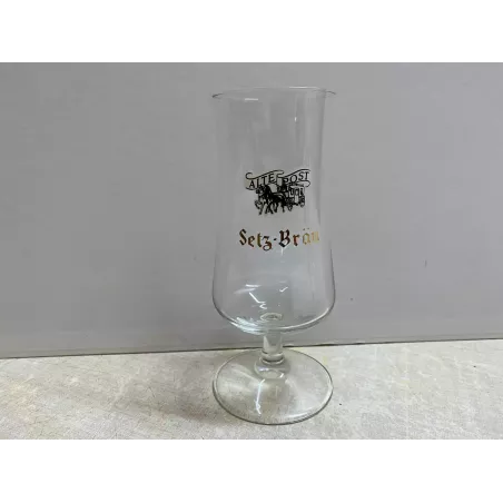 1 VERRE SETZ-BRAU 25CL HT 16.30CM