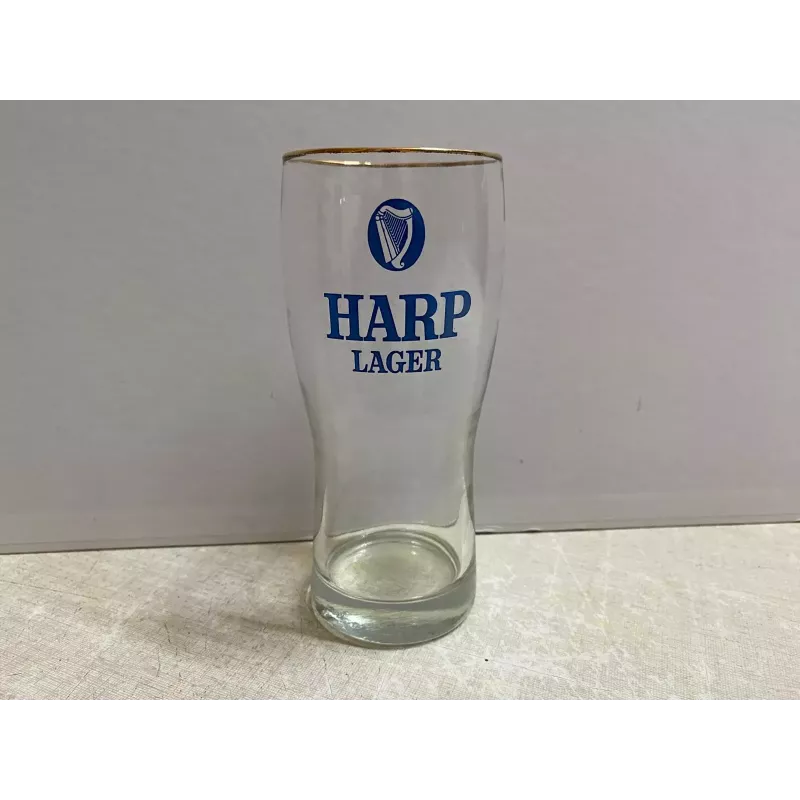 1 VERRE GUINNESS HARP LAGER  25/30CL HT 15.50CM