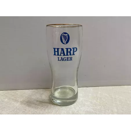 1 VERRE GUINNESS HARP LAGER  25/30CL HT 15.50CM