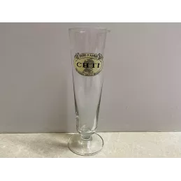 1 VERRE CH'TI  25 CL BRASSERIE CASTELAIN HT 20.70CM