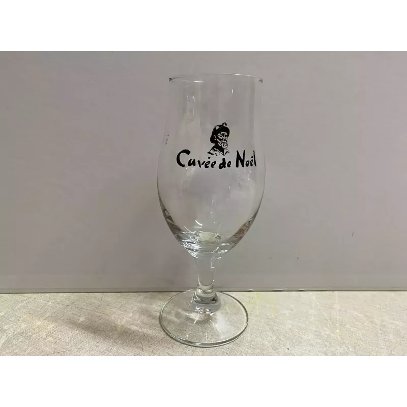 1 VERRE CH'TI  25 CL CUVEE DE NOEL  BRASSERIE CASTELAIN 25CL HT 18.50CM