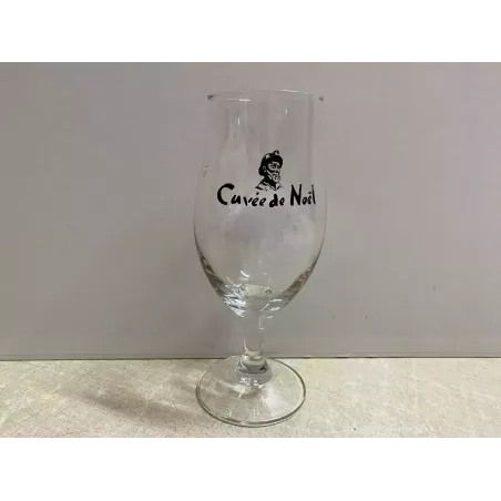 1 VERRE CH'TI  25 CL CUVEE DE NOEL  BRASSERIE CASTELAIN 25CL HT 18.50CM