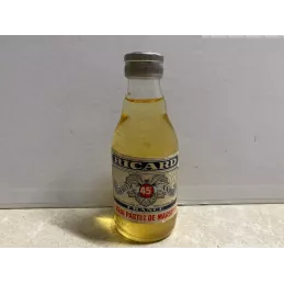 PETITE  BOUTEILLE DE RICARD  10CL HT 12.30CM