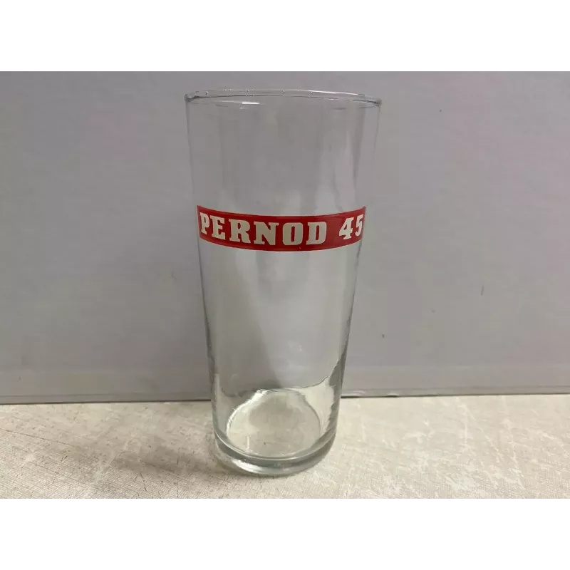1 VERRE PERNOD 45 EXPORT  HT 14.40CM