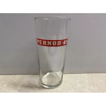 1 VERRE PERNOD 45 EXPORT  HT 14.40CM