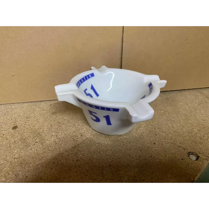 CENDRIER  PASTIS 51 EXPORT  DIAMETRE 11.50CM  X6.50CM