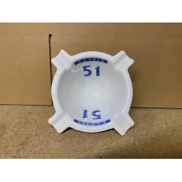 CENDRIER  PASTIS 51 EXPORT  DIAMETRE 11.50CM  X6.50CM