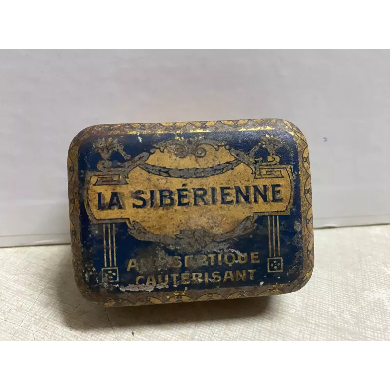 BOITE LA SIBERIENNE   5.80CM X 4.40CM X 2.50CM