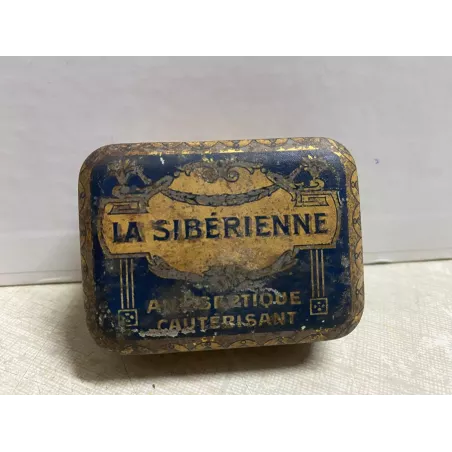 BOITE LA SIBERIENNE   5.80CM X 4.40CM X 2.50CM