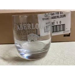 6 VERRES  ABERLOUR HT 8.40CM