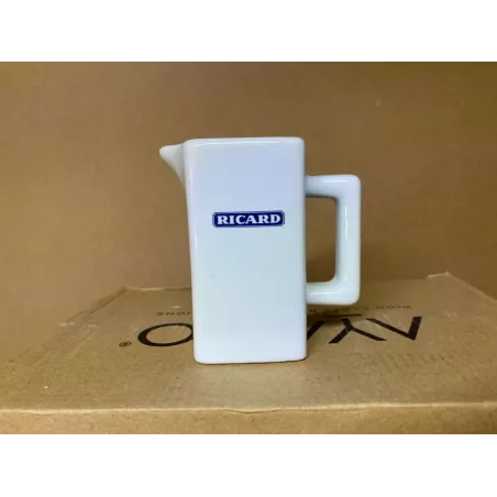 MINI PICHET RICARD  BLEU CIEL  HT 8CM