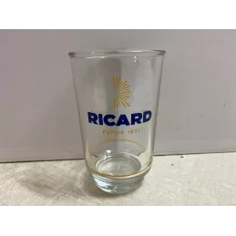 6 VERRES  RICARD ALLONGES  1/2 SOLEIL
