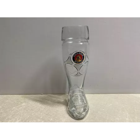 BOTTE  PAULANER  50CL FOOT  AVEC DES CRAMPONS