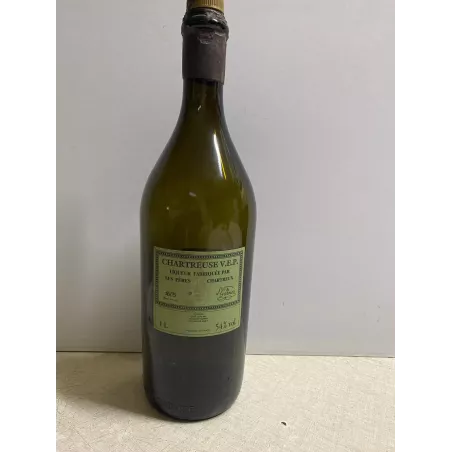 BOUTEILLE CHARTEUSE  1L  VIDE  ANNEE 2011
