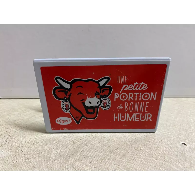 PORTE SOUS BOCK  LA VACHE QUI RIT  12CM X8CM X4CM