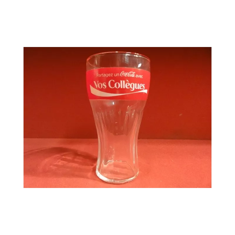 1 VERRE COCA-COLA 37CL VOS COLLEGUES 