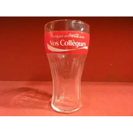 1 VERRE COCA-COLA 37CL VOS COLLEGUES 