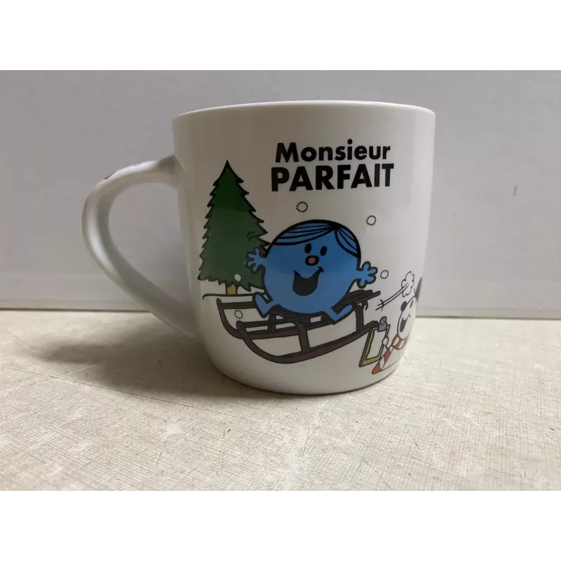 MUG MONSIEUR  PARFAIT  HT 8.40CM ANNEE 2022