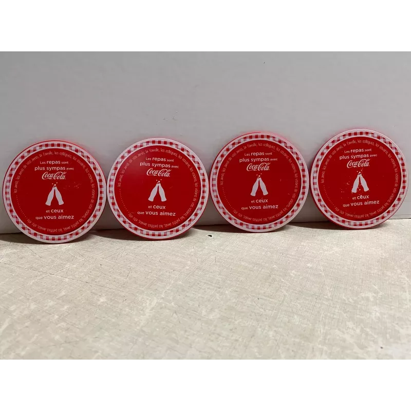 4 SOUS BOCKS  COCA-COLA