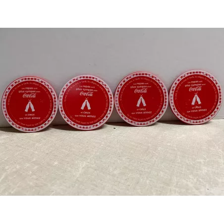4 SOUS BOCKS  COCA-COLA