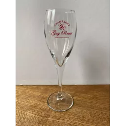 6 FLUTES CHAMPAGNE   GUY REMI   10CL HT 19.50CM