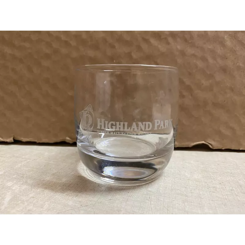 6 VERRES  HIGHLAND PARK HT 7.40CM