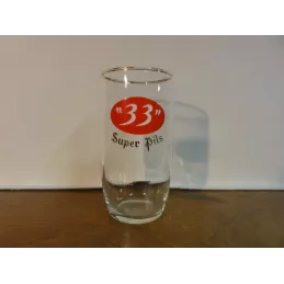 1 VERRE "33" SUPER PILS 25CL