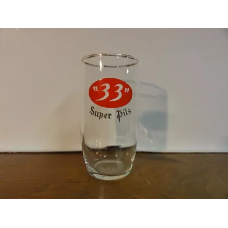 1 VERRE "33" SUPER PILS 25CL