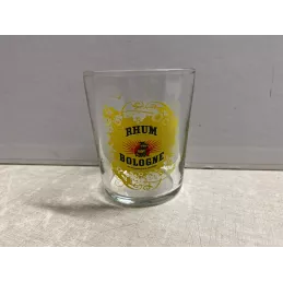 4 VERRES RHUM  BOLOGNE  12CL HT 7.50CM