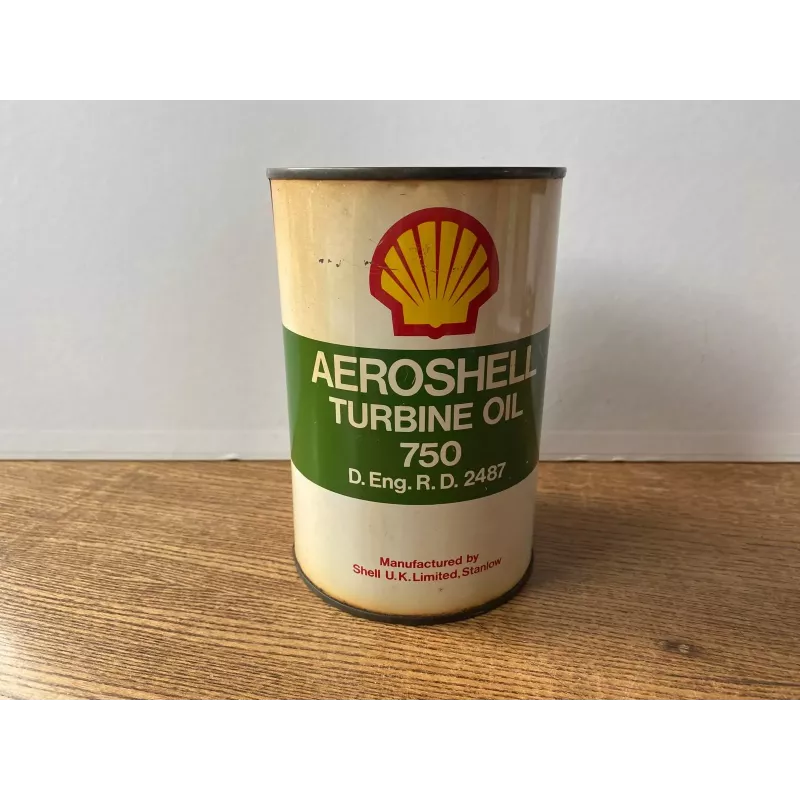 BIDON AEROSHELL HT 15CM  DIAMETRE 10CM