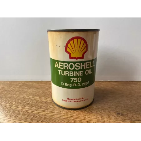 BIDON AEROSHELL HT 15CM  DIAMETRE 10CM