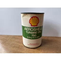 BIDON AEROSHELL HT 15CM  DIAMETRE 10CM