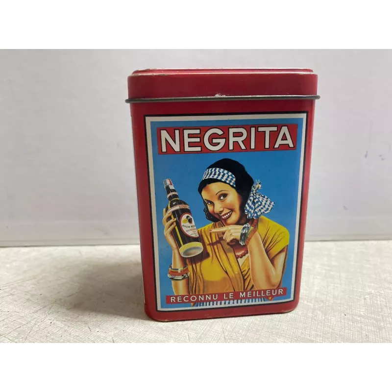 BOITE NEGRITA  HT 10CM  7CM X5CM