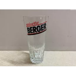 1 VERRE ANISETTE  BERGER  HT 12.20CM