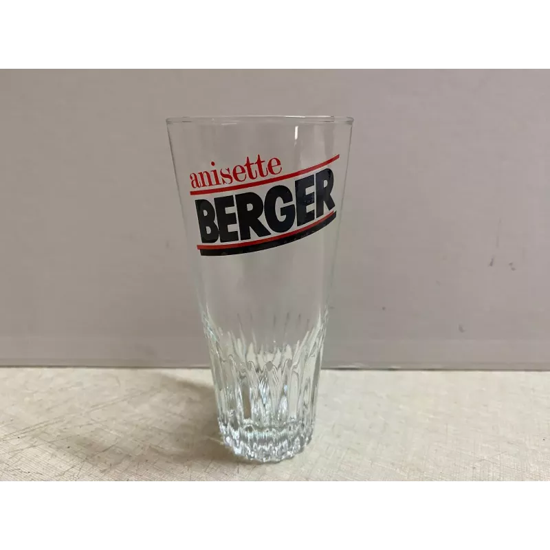 1 VERRE ANISETTE  BERGER  HT 12.20CM