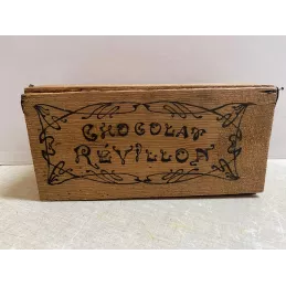 BOITE CHOCOLAT  REVILLON  HT 7CM X20.50CM X9.50CM