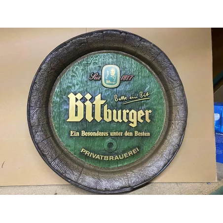 FOND DE TONNEAU  BITBURGER DIAMETRE 42CM
