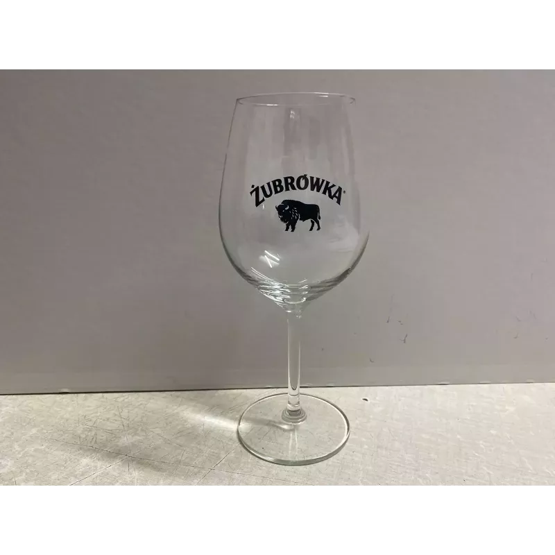 5 VERRES ZUBROWKA  40CL HT 21.50CM