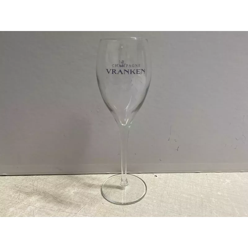 6 FLUTES   CHAMPAGNE  VRANKEN  10CL HT 19.50CM